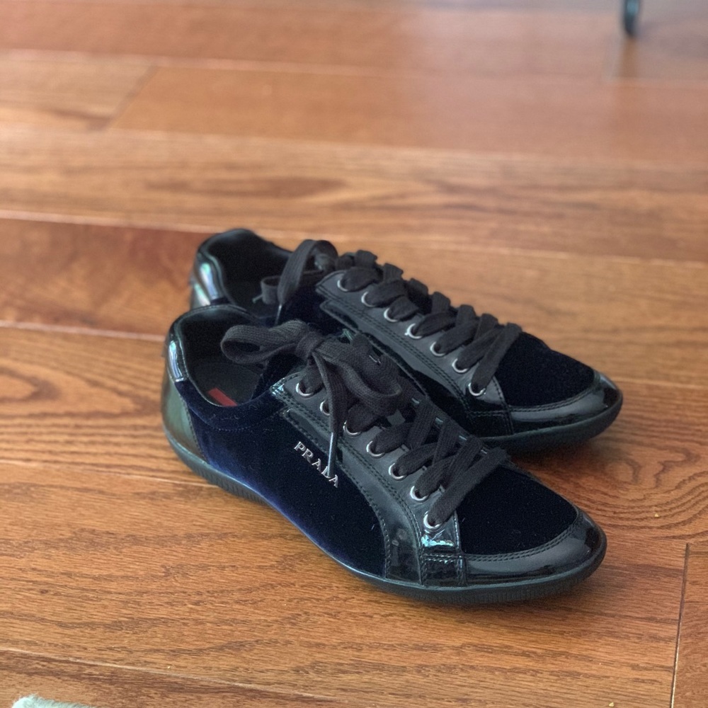 Prada Velvet Sneaker shoes